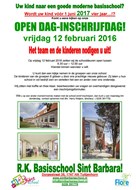 Opendag-inschrijfdag 2016