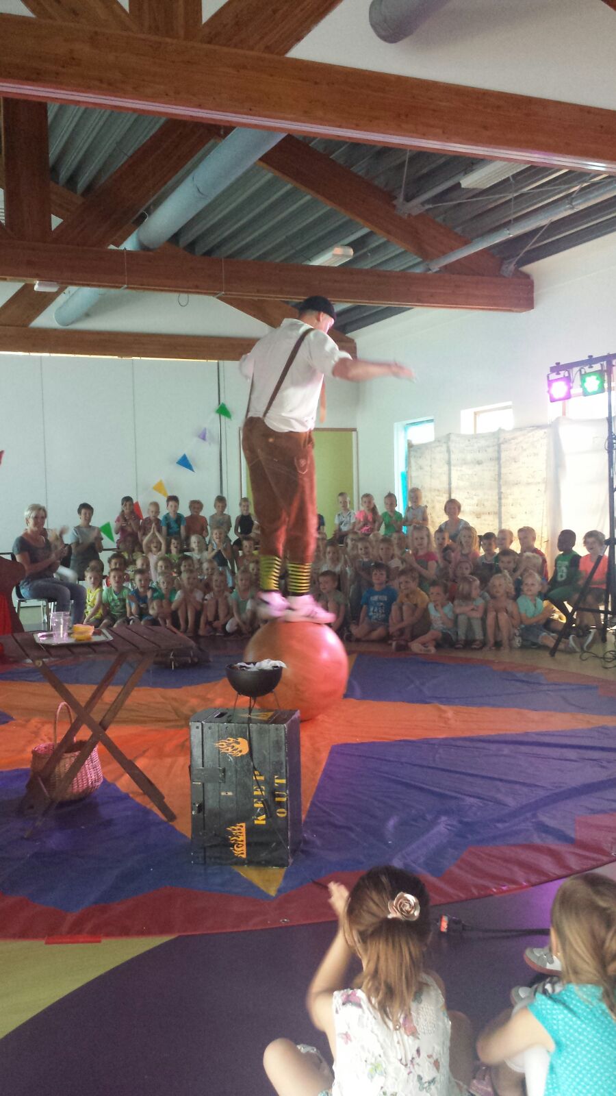 Bedankt! Namens juf Carla en juf Anja