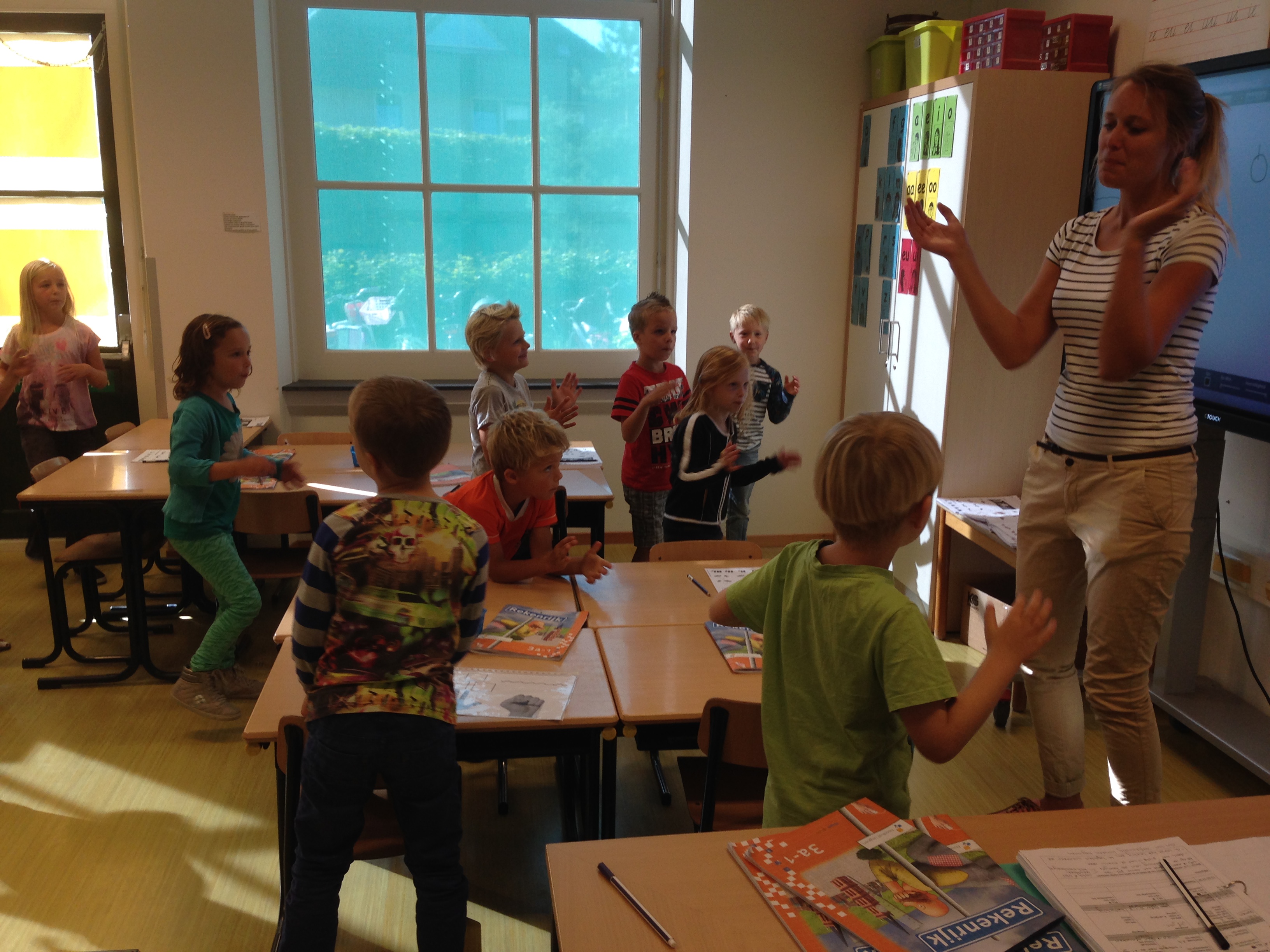 proefles juf René van de muziekschool