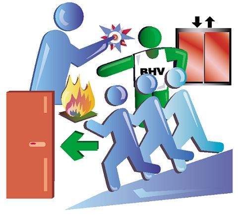 Ontruimingsoefening weer prima verlopen