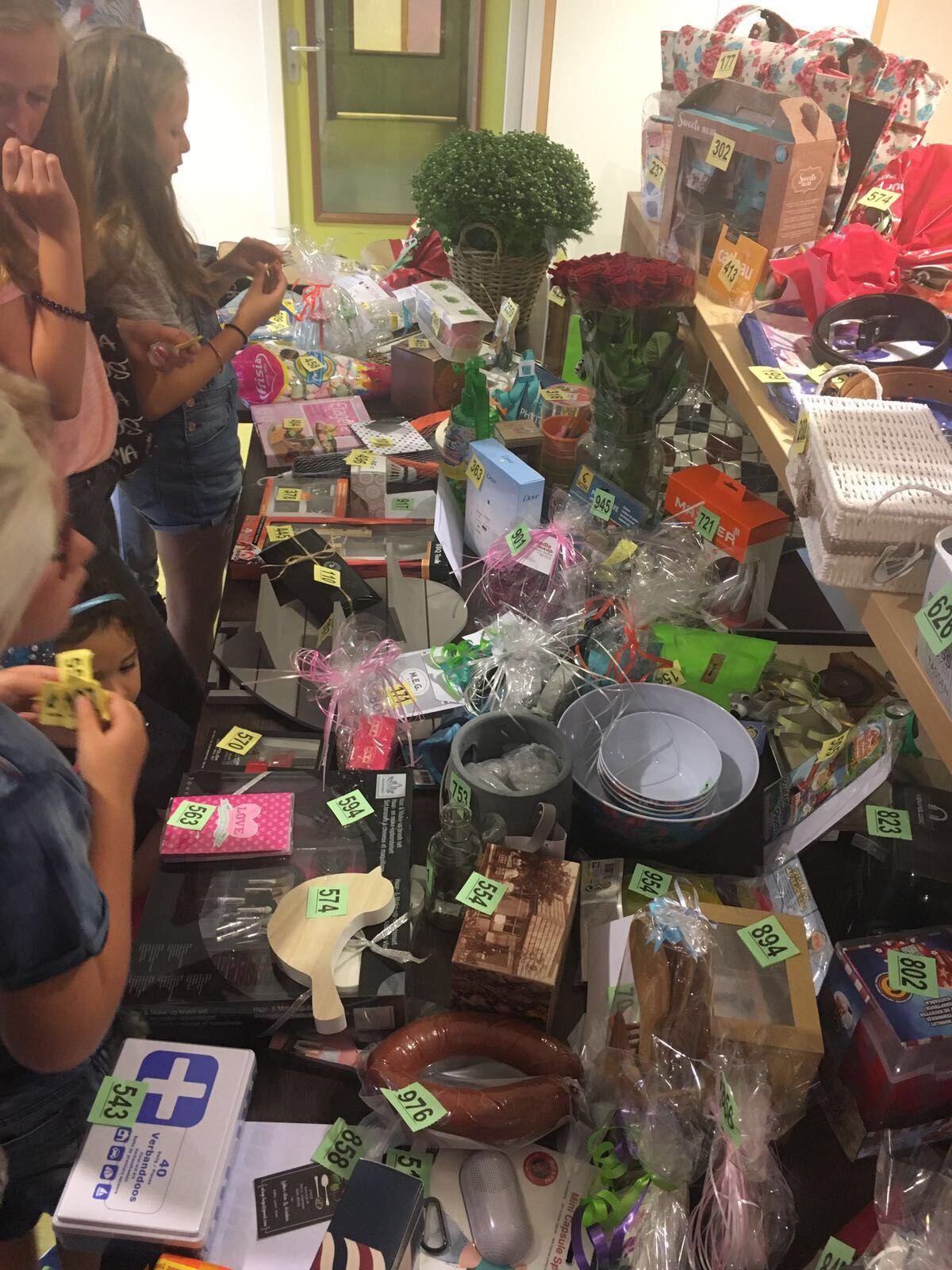 Dank aan sponsoren musical