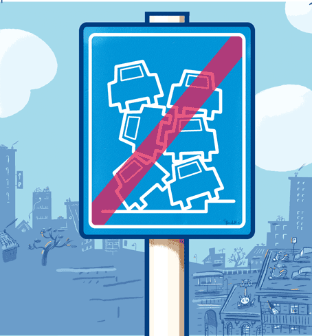 Parkeren tijdens de kermis