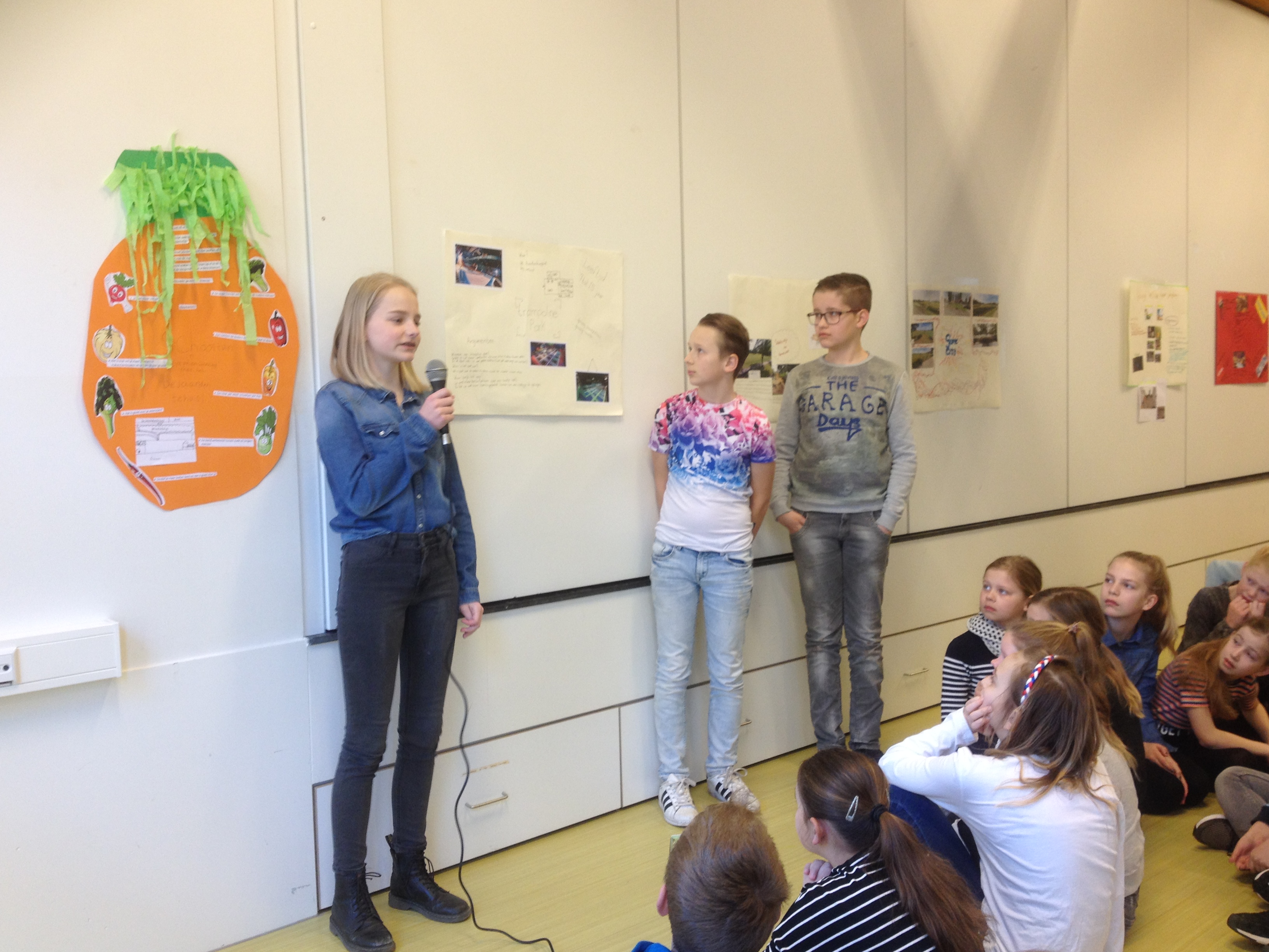 Groepen 7-8 denken mee met de Dorpsraad