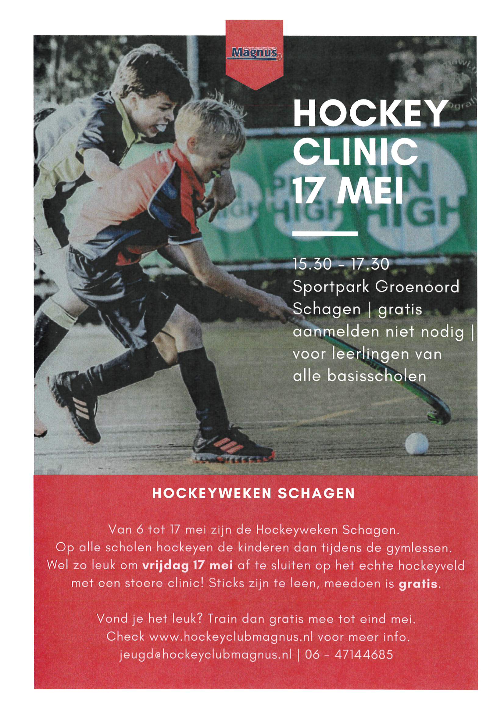 Hockeyclinic Schagen
