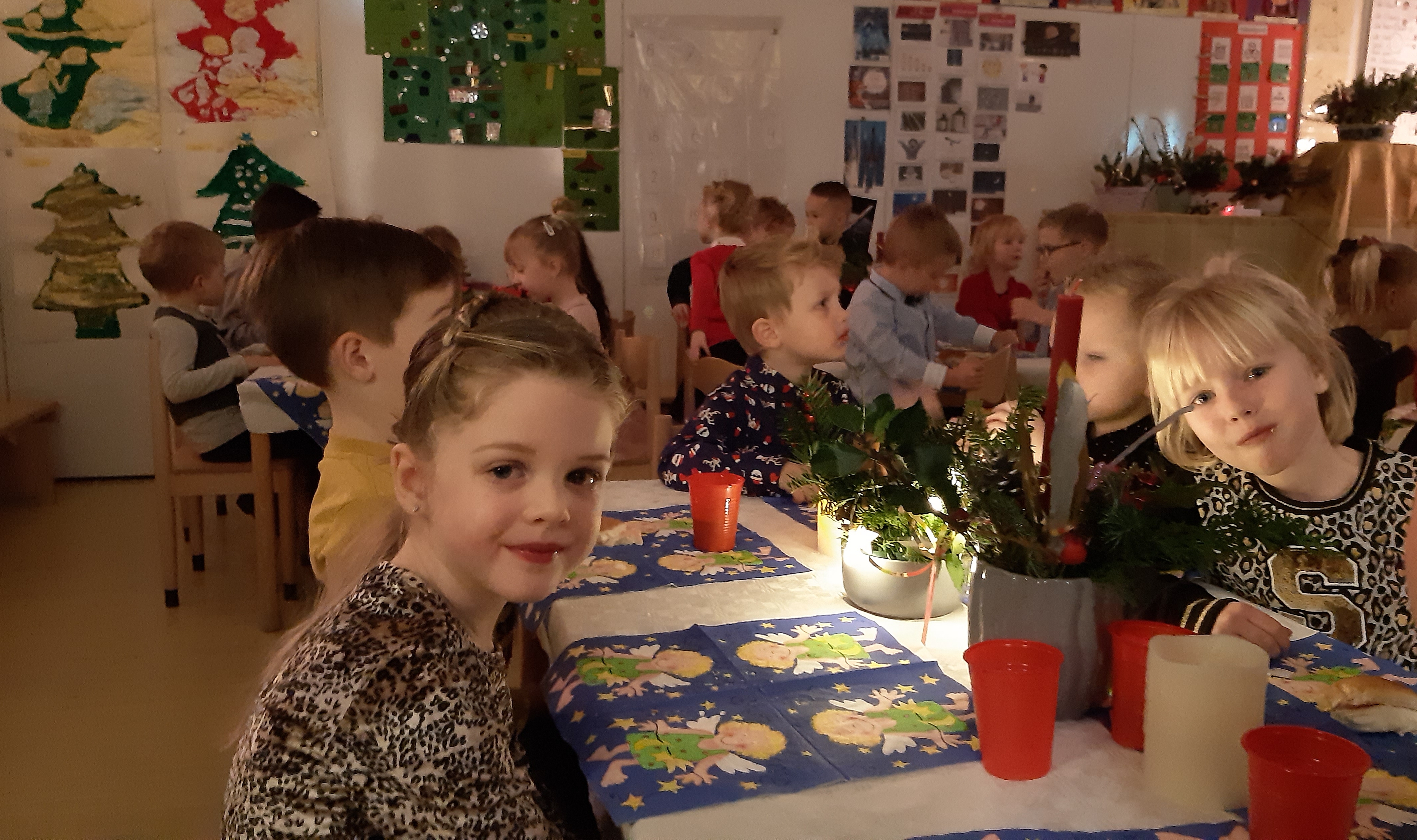 Groep 1-2b Kerst in de klas